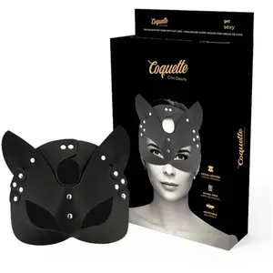 Masque Vegan Coquette Chic Désir avec Oreilles de Chat - TU