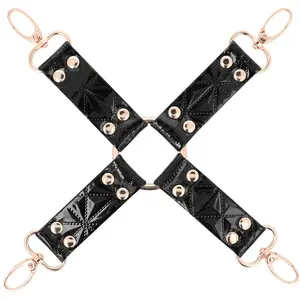 Comparateur de prix : Cravate en Cuir Vegan Edition Noir pour Bondage et Dominance - Noir
