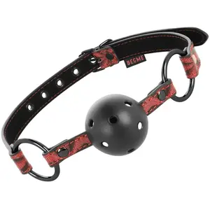 Comparateur de prix : Mâchoire en Cuir Végétalien Édition Rouge pour Jeux BDSM - Rouge