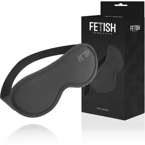 Masque Fetish Submisive en Cuir Vegan avec Doublure Néo pas cher