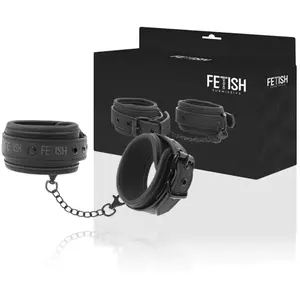 Menottes Sexy en Cuir Végétalien pour Chevilles - Fetish Submissive pas cher