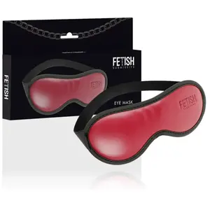 Masque en Cuir Vegan Fétish Submissive avec Doublure Néoprène - TU pas cher