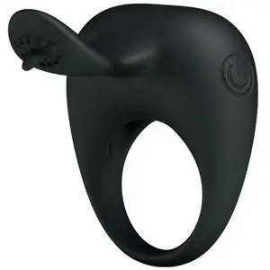 Baile Pretty Love Vibrating Ring With Tongue 1utVendu parplaisir-up