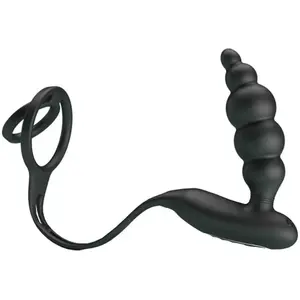 Comparateur de prix : Baile Pretty Love Bottom Rings With Vibrating Plug 1ut