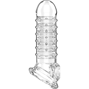 Comparateur de prix : VIRILXL Gaine de pénis VIRIL XL V15 15.5 x 4cm Transparente