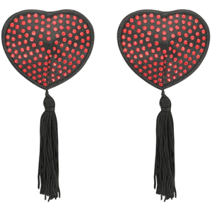 Cache-mamelons Coquette Chic Desire Rouge Noir 1 Paire pas cher
