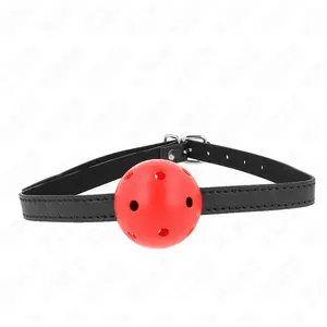 Comparateur de prix : Bâillon à Boule Respirant KINK Rouge 4,5 cm pour Soumission et Plaisir