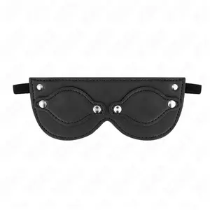 Comparateur de prix : KINK Masque en Cuirette avec Cache-Yeux Détachables 22x9 cm - Élégance...
