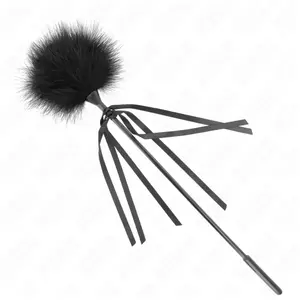 Comparateur de prix : Plumes Chacouillées avec Noeud 35 cm   Elegance et Sensualité KINK