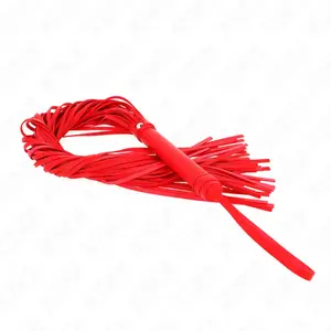 Comparateur de prix : Fouet PVC Souple Rouge 70 cm KINK Puissance et Plaisir - Rouge