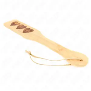 Comparateur de prix : Palette en Bambou Design Coeur 32 x 5,5 cm - KINK