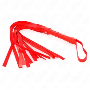 Comparateur de prix : Fouet Simple Rouge 45 cm KINK pour Plaisir et Domination - Rouge