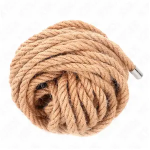 Comparateur de prix : KINK Corde de Chanvre avec Tête Métallique 10 Mètres pour Bondage Auth...