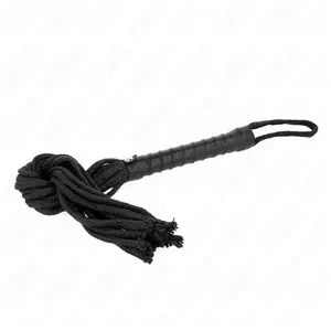 Comparateur de prix : Fouet Corde Noire KINK 56 cm   Puissance et Élégance pour Vos Jeux BDS...