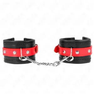 Comparateur de prix : KINK Appui-Poignets Noir avec Ceinture Rouge Ajustable 17-28 cm x 6 cm...
