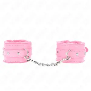 Comparateur de prix : KINK Appui-poignets doublés de fourrure premium avec ceinture réglable...