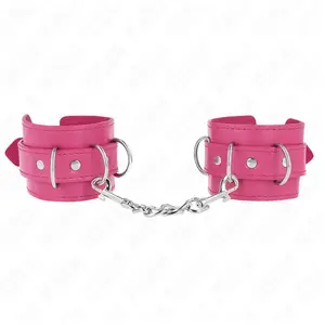 Comparateur de prix : Poignets Ajustables KINK Rose 17,5-25 cm pour BDSM et Well-being - Ros...