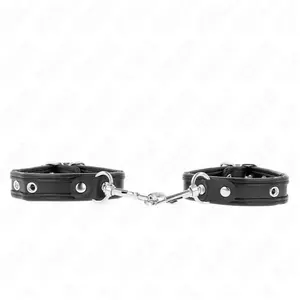 Comparateur de prix : Kink - Mini Bracelets Noir Avec Clous Réglables 16-22 Cm X 2 Cm