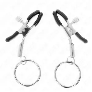 Comparateur de prix : Pince à Tétons Rétro Ringe 6 cm KINK pour Stimulation et Contrôle