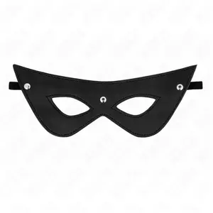 KINK Masque pour les Yeux 3 Rivets Élégant et Sensuel 24x9 cm pas cher