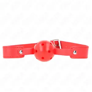 Comparateur de prix : KINK Balle Respirante Rouge 4,5 cm avec Sac de Rangement 65 x 2,5 cm -...