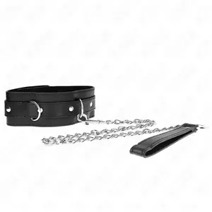 Comparateur de prix : KINK Collier avec Ceinture 65 cm et Sangle Noire pour Jeu BDSM Élégant...