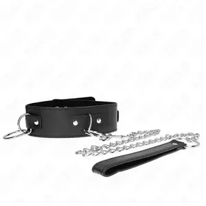 Comparateur de prix : KINK Collier avec Laisse 65 cm 3 Anneaux Modèle 2 Réglable pour Domina...