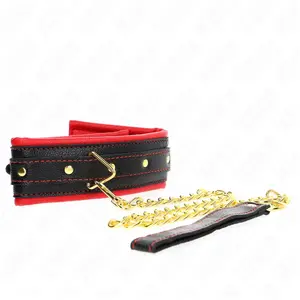Comparateur de prix : KINK Collier avec Bracelet Imitation Cuir Éponge Modèle 2 Ajustable 37...