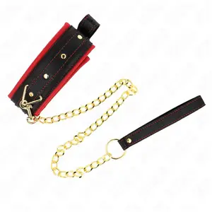 Comparateur de prix : Collier avec laisse en tissu ajustable 33-48 cm - Élégance et Contrôle...