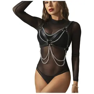 Comparateur de prix : SUBBLIME Soutien-Gorge Harnais avec Chaîne Détail Sublime pour une Élé...