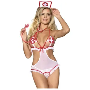 Comparateur de prix : Subblime - Costume Dinfirmière Sexy Sans Crochet S-M