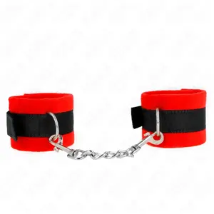 Comparateur de prix : KINK Manchettes Débutant en Fourrure Noir-Rouge 30x7 cm Élégance et ...