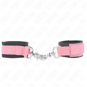 Comparateur de prix : KINK Appui-Poignets Réglables en Néoprène Rose pour BDSM et Well-being...