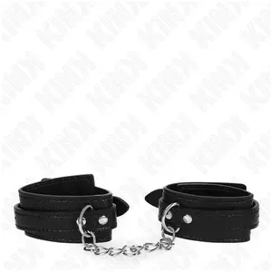 KINK Appui-Poignets Motif Serpent Noir Ajustables 20-28 cm x 5,4 cm - Noir pas cher