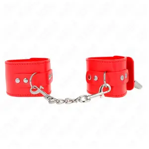 KINK Appui-Poignets Ajustables avec Fermeture Cadenas pour Séances BDS...