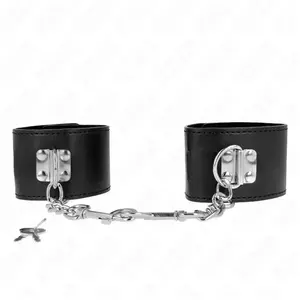 Comparateur de prix : KINK Appui-Poignets Ajustables avec Fermeture par Cadenas Noir 16-23 c...