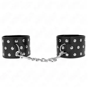 Comparateur de prix : Retenues-Poignets Punk Réglables 19-24 cm x 5,5 cm KINK
