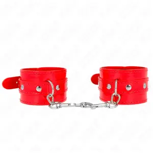 Comparateur de prix : Manchettes Brillantes Ajustables Rouge 23-33 cm KINK - Rouge