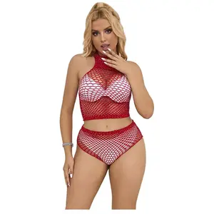 SUBBLIME Ensemble Resille avec Losanges Roses Sublime pour une Séduction Extrême - TU pas cher