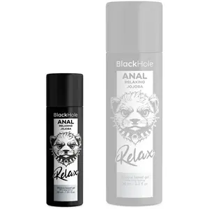 Lubrifiant Silicone ANAL RELAXING JOJOBA Black Hole 30ml pas cher