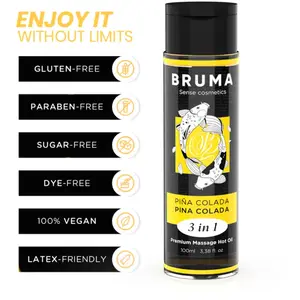 Comparateur de prix : Huile de Massage Chaleur Pina Colada 3 en 1 BRUMA
