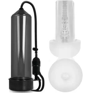 Pompe PUMP ADDICTED RX5 avec Masturbateur Intégré - NoirVendu parplaisir-up