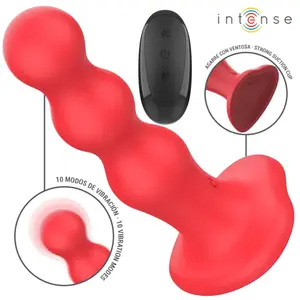 Comparateur de prix : Intense - Cody Vibrateur Avec Ventouse Télécommande Rouge