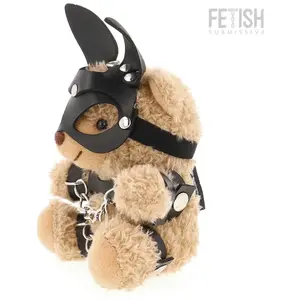 Mishka Teddy Bear Modèle BDSM 5 FETISH SUBMISSIVE - Ourson Provocateur pas cher
