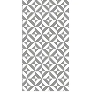 Comparateur de prix : Panorama Tapis vinyle forme géométrique grise 60x200cm