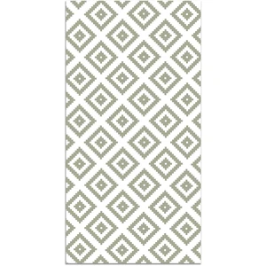 Home and Living Tapis vinyle carrés verts 100x140cm pas cher