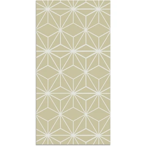 Home and Living Tapis vinyle lignes d'étoiles vert pastel 60x110cm pas cher