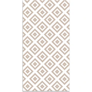 Home and Living Tapis vinyle carrés roses 160x230cm pas cher
