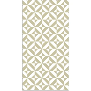 Comparateur de prix : Panorama Tapis vinyle forme géométrique vert pastel 60x110cm