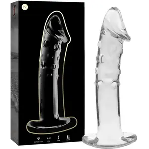 Comparateur de prix : Ibiza Nebula Series Gode Cristal Nro 19 18.5x4cm Transparen 1ut